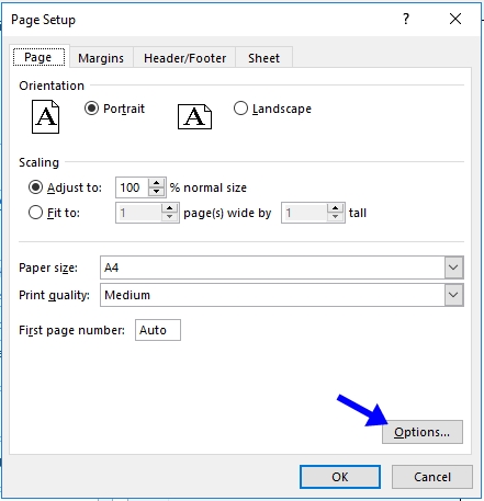 Cara Setting Ukuran Kertas F4 Folio di Ms Word dan Excel 