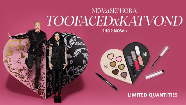 Too Faced Cosmetics Collab With Kat Von D Sneak Peek at sephora by barbies beauty bits