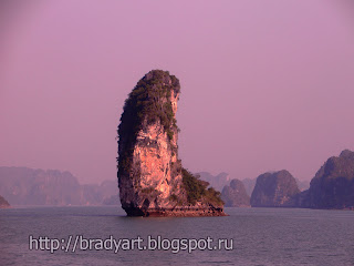 красивейшее место Бухта Халонг во Вьетнаме