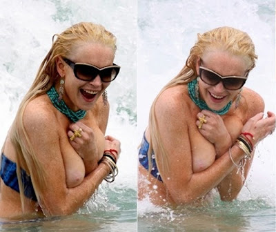 2011 Photos Lindsay Lohan in Miami Beach