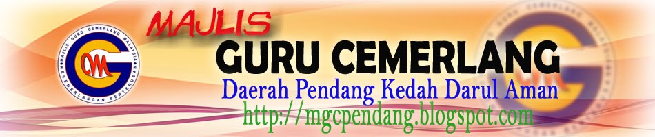 MAJLIS GURU CEMERLANG DAERAH PENDANG