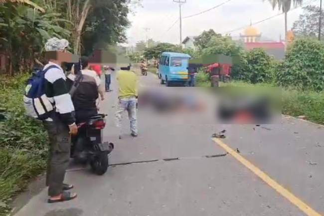 Kecelakaan Maut Dua Motor Adu Banteng di Halmahera Selatan, 2 Orang Tewas