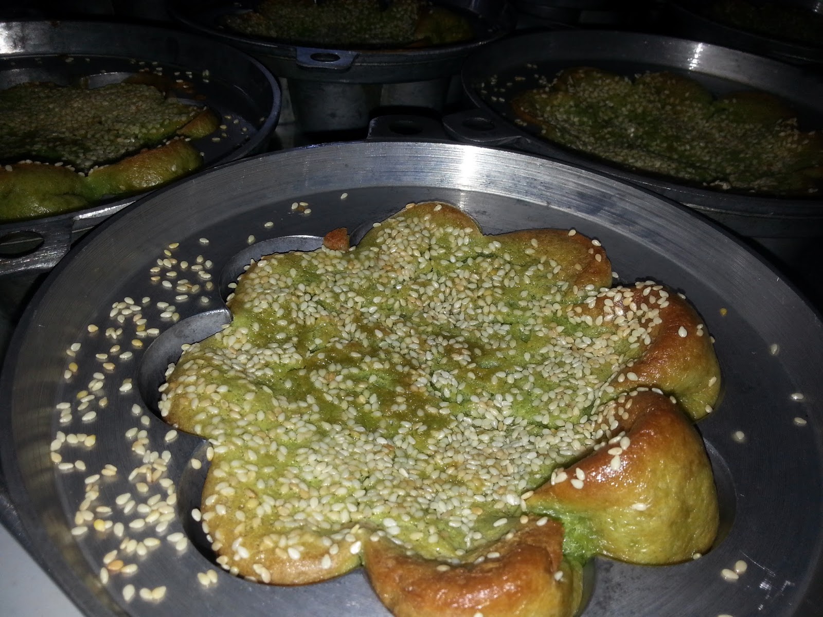 MAKSU JATT ANEKA MASAKAN: KUIH BAKAR PANDAN DAN KUIH BAKAR 