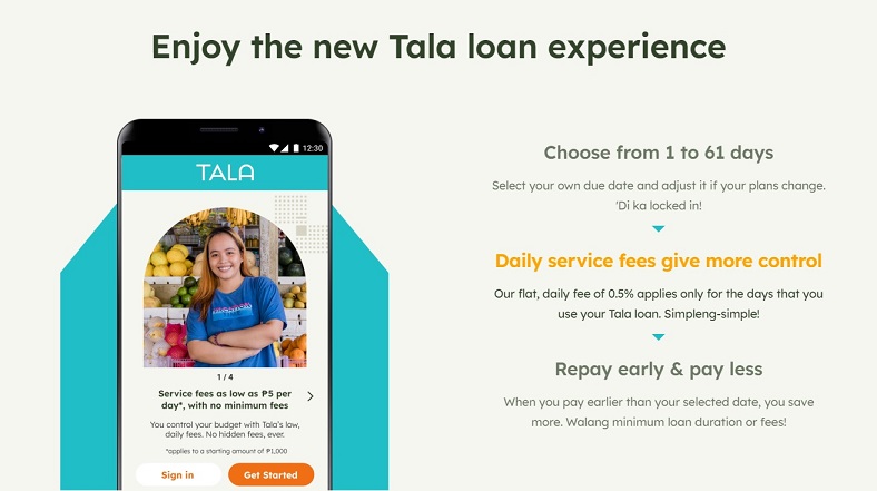 New Tala Loan