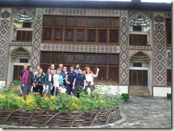 OUtside the Khans Summer Palace, Sheki, Azerbaijan OUtside the Khans Summer Palace, Sheki, Azerbaijan