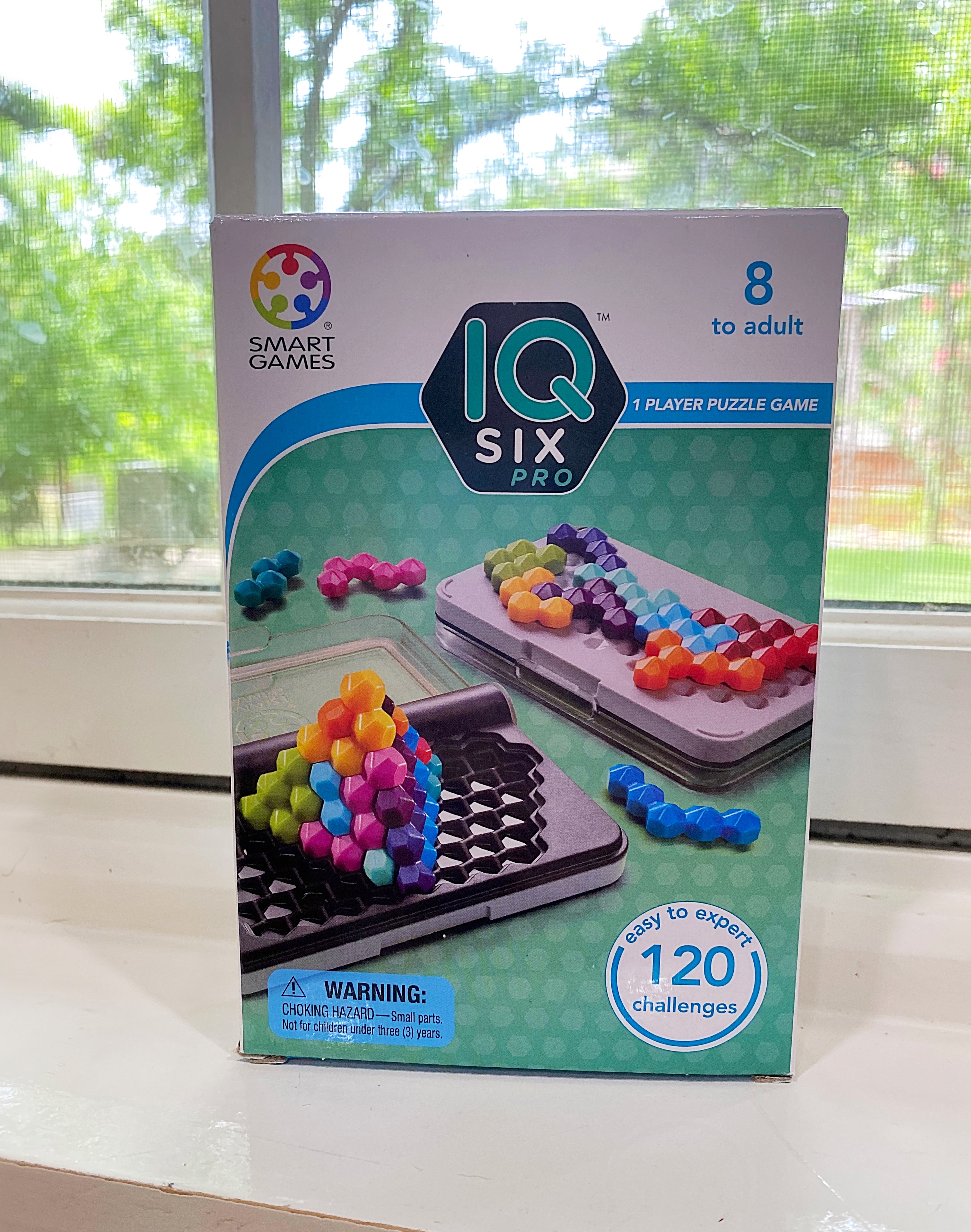 IQ Six Pro ~ A Timberdoodle Review ~ Perfect Travel Logic Game for