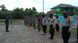 Sinergitas TNI & Polri, Gotong Royong Bangun Rutilahu