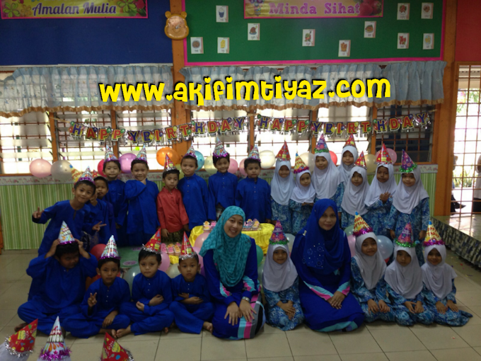   Sambutan Hari Lahir Akif Dan Kawan Kawan Di Pra Sekolah SKSG  