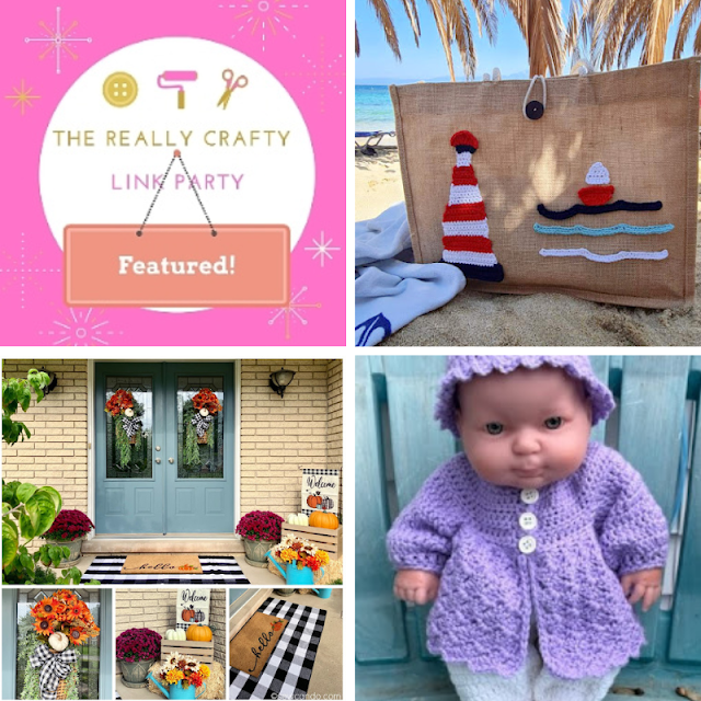 The Really Crafty Link Party #382 featured posts