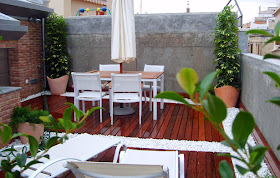 Decorar um terraço