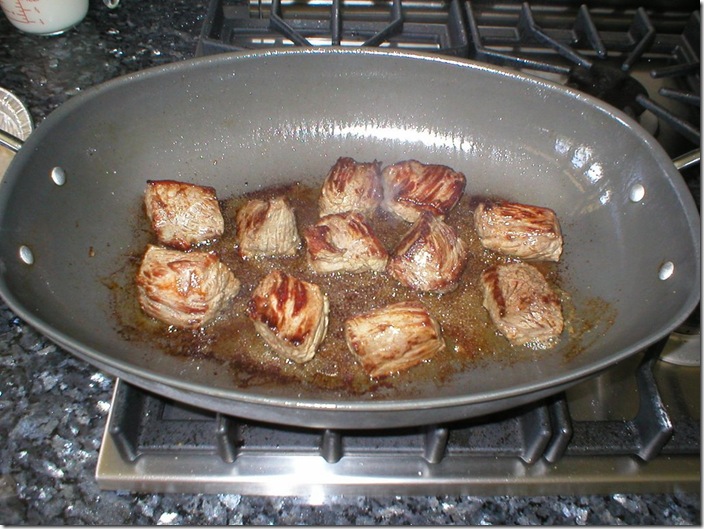 2 browned meat c