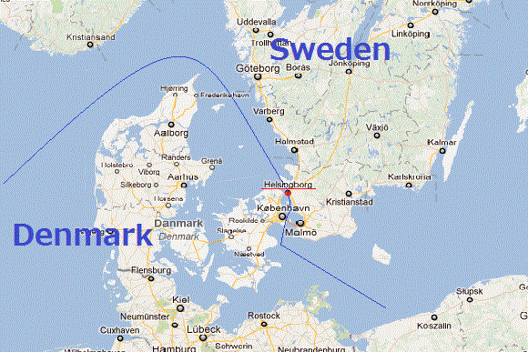 コヨーテの足あと Sweden