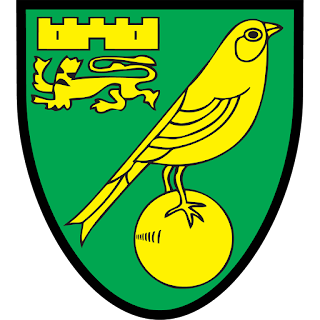 Norwich City FC - Logo Club Liga Inggris 2019 - 2020