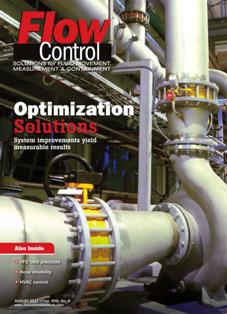 Flow Control. Solutions for fluid movement, measurement & containment - August 2017 | ISSN 1081-7107 | TRUE PDF | Mensile | Professionisti | Tecnologia | Pneumatica | Oleodinamica | Controllo Flussi
Flow Control is the leading source for fluid handling systems design, maintenance and operation. It focuses exclusively on technologies for effectively moving, measuring and containing liquids, gases and slurries. It aims to serve any industry where fluid handling is a requirement.
Since its launch in 1995, Flow Control has been the only magazine dedicated exclusively to technologies and applications for fluid movement, measurement and containment. Twelve times a year, Flow Control magazine delivers award-winning original content to more than 36,000 qualified subscribers.