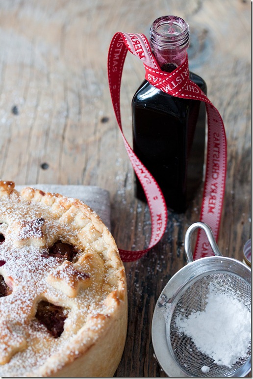 Τάαρτα με ξηρούς καρπούς και σιρόπι Gluehwein (1 von 1)