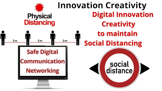 Digital Innovation Creativity to maintain Social Distancing