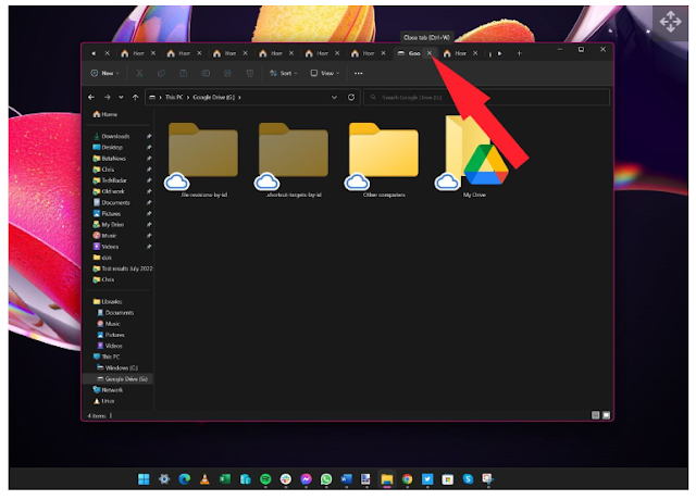 كيفية استخدام علامات التبويب الجديدة في File Explorer في التحديث الجديد لنظام التشغيل Windows 11