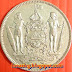 British North Borneo coat of arms on coins