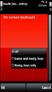 disable onscreen keypad on nokia s60v5