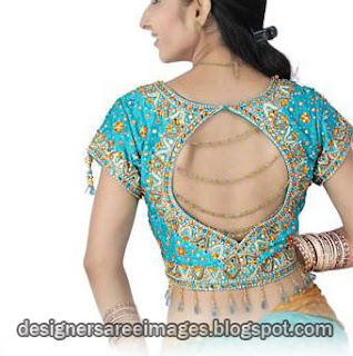 saree Blouse Back Designs - Choli Back Design Pictures - blouse design ideas 2012