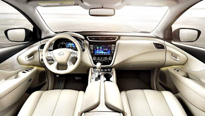 Nissan Murano 2017 interior white