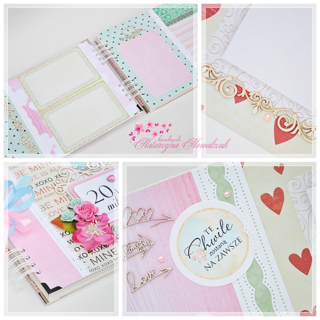 album miłosny scrapbooking