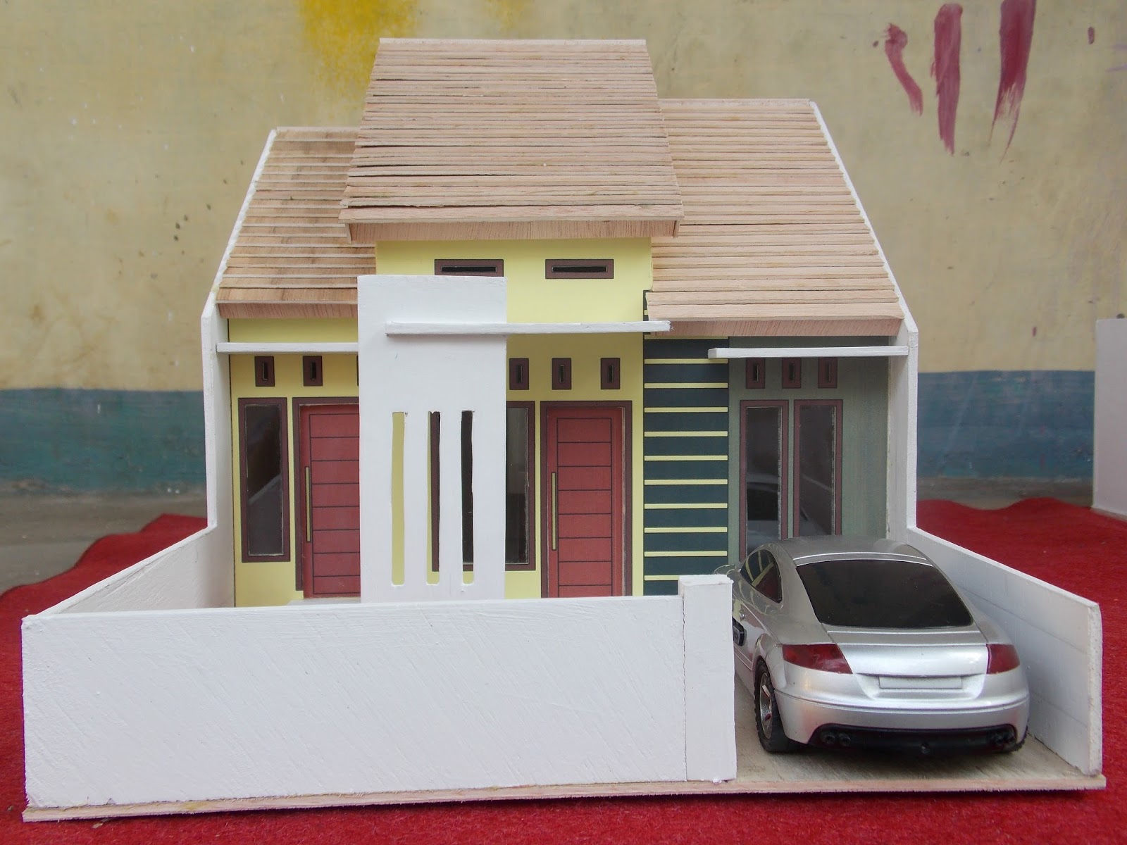 Miniatur Rumah Minimalis Model miniatur rumah minimalis 