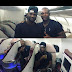 See Peter Okoye Pictured With Footballer, Yakubu Aiyegbeni On The Same Flight [PHOTOS]
