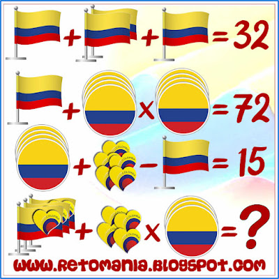 Desafíos matemáticos, Retos matemáticos, Problemas matemáticos, Retos mentales, Problemas de lógica, Problemas para pensar, Descubre el número, Encuentra el número, Acertijos, Acertijos numéricos, Retos visuales