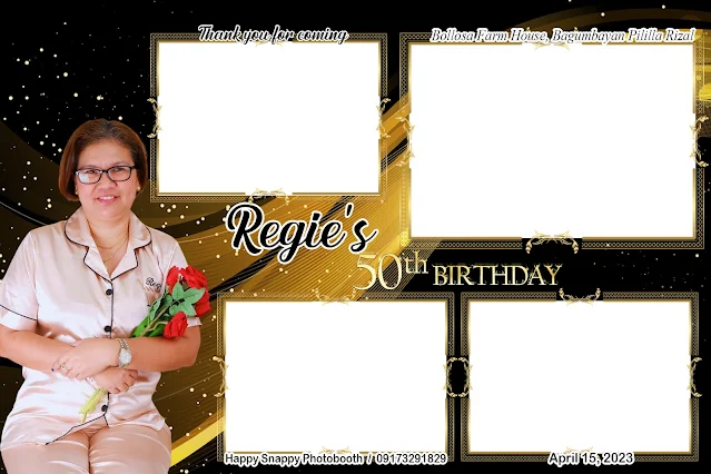 Sample 50th Photobooth layout