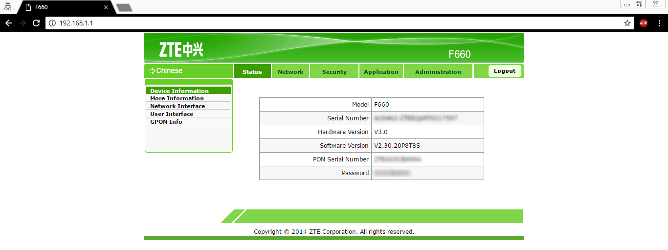 Password Router Indihome Zte / Default Password Router Zte ...