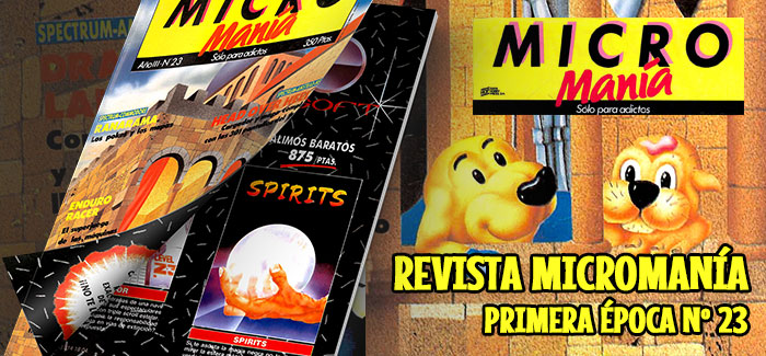 Revista Micromanía Primera época Nº 23 (1987)