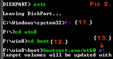 diskpart(extrect window from hard drive)