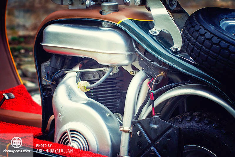  Motor  Lambretta  LD 125cc Modif Klasik dan Antik