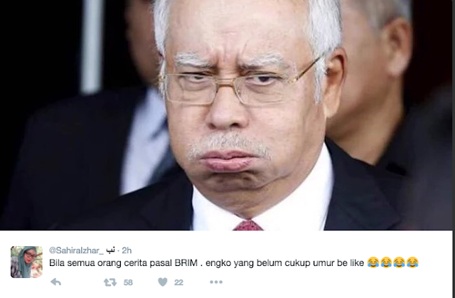 Seronoknya dapat BR1M