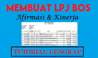 Tutorial Input BKU LPJ BOS Afirmasi dan Kinerja