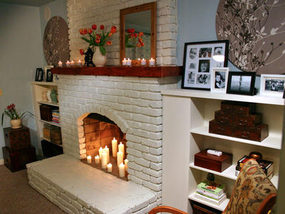 CORNER FIREPLACE TIPS - BETTER HOMES AMP; GARDENS