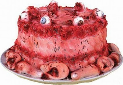 scary halloween cakes