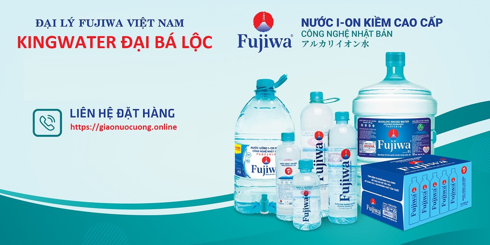 Đại lý nước ion Fujiwa