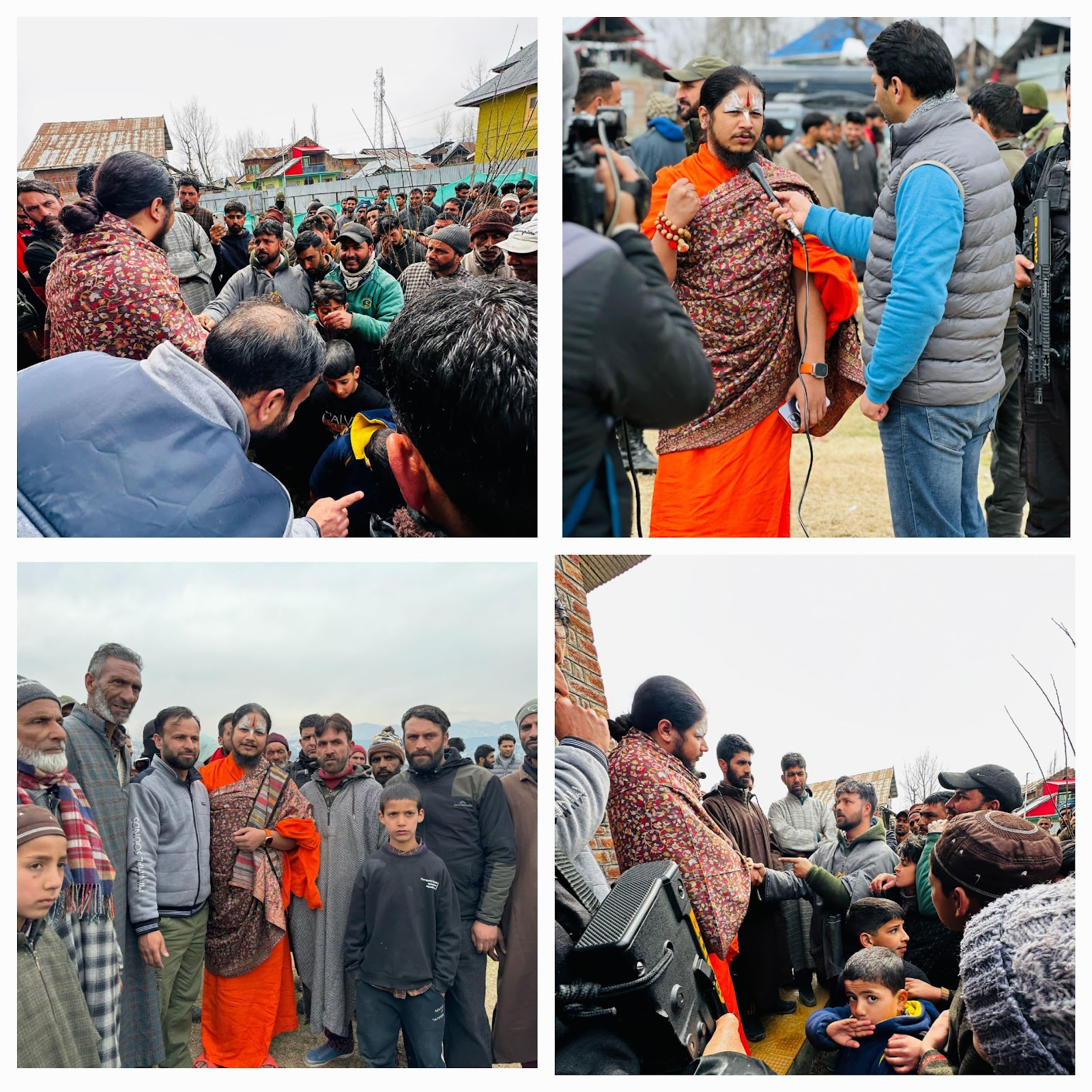 Swami Priyam Jii's Inspirational Visit to Chakloo, Baramulla Marks Triumph in Public Outreach and Social Reformation