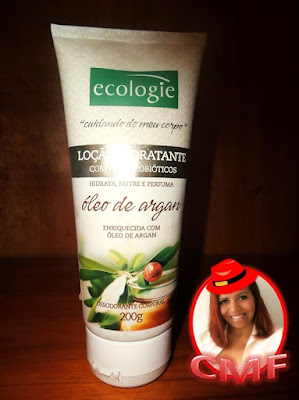 LOÇÃO HIDRATANTE ÓLEO DE ARGAN, BY ECOLOGIE