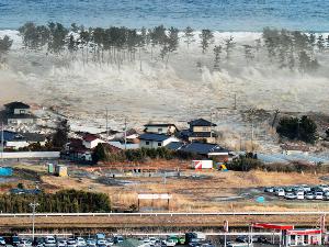 U.S. West Coast Tsunami Hits