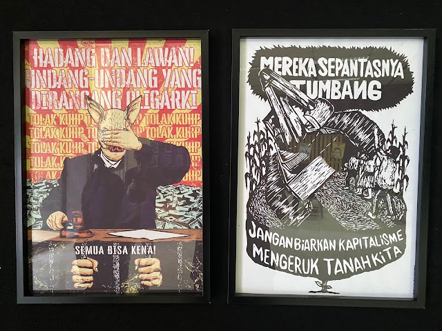 Pameran Foto Kasus Investasi Oligarki, Seruan Bangkit dalam Bingkai Karya Seni