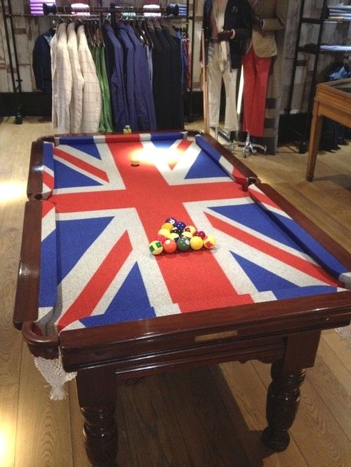 Union Jack C Snooker Pool Table