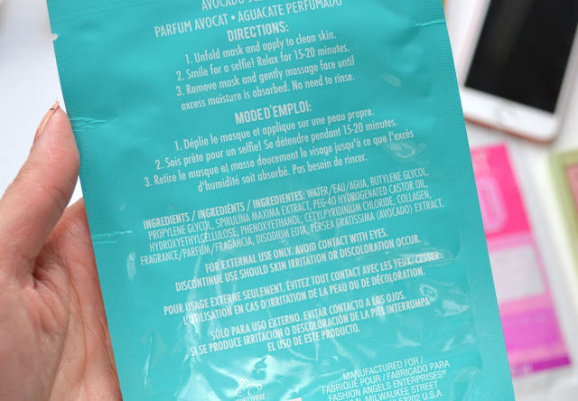 Fashion Angels Sheet Mask Best Selfie