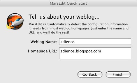 Blogging Offline dengan MarsEdit di Leopard