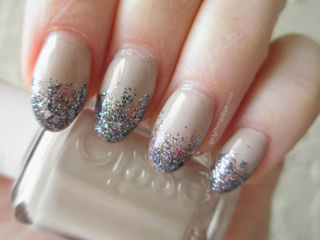 Glitter Gradient Nails, @girlythingsby_e