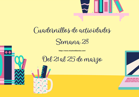 Semana 28: Cuadernillos de actividades para todos los grados