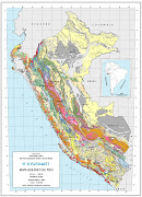 Mapa del Perú. Mapa Geológico del Perú en el año 2000 (mapa geolã³gico del perãº)