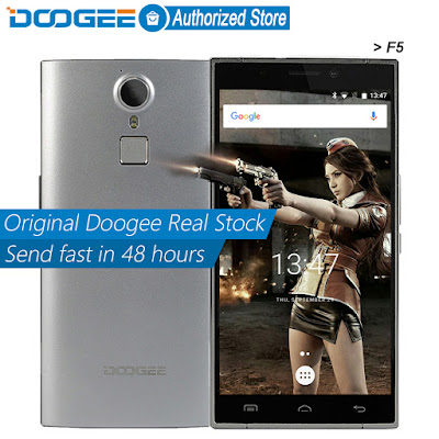 Doogee F5 fingerprint mobile phones 5.5Inch FHD 3GB RAM+16GB ROM Android 5.1 Dual SIM MTK6753 Octa Core 13.0MP 2660mAH WCDMA LTE